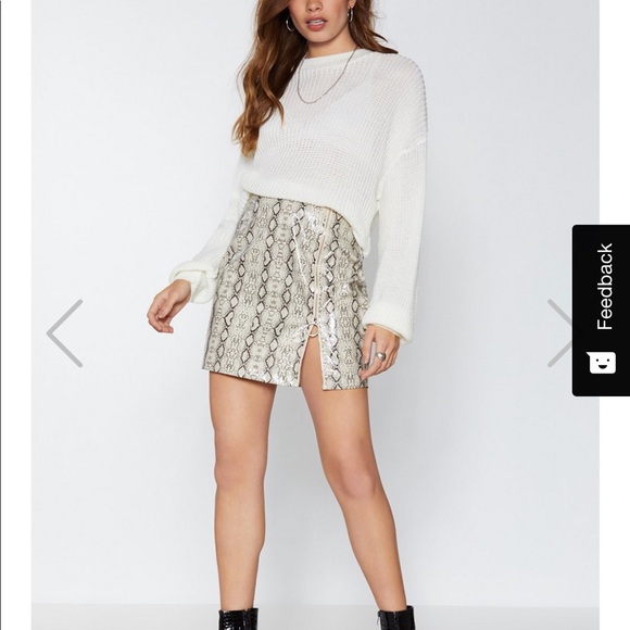 Nasty Gal Dresses & Skirts - Snake skirt